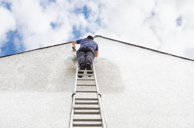 Peinture extérieure à Courcelette — façades et ravalement